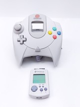 Official Sega Dreamcast Controller HKT-7700 + VMU HKT-7000 Authentic - £38.05 GBP