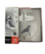Sony Walkman Water Resistant MP3 Player Headphone BLACK-NWZ-W262 2GB - $50.49