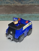 Paw Patrol Chase Police Dog Cop Blue Cruiser Vehicle and Figure Spin Master - £7.05 GBP