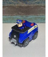 Paw Patrol Chase Police Dog Cop Blue Cruiser Vehicle and Figure Spin Master - £7.12 GBP
