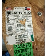 600 ft Steel MC-Cable 10/2 Strand Copper-Black, White Conductors (200&#39;x3) - $16,787.67 MXN