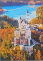 Clemontoni Neuschwanstein 1000 pc Jigsaw Puzzle Castle Bavaria German Germany - $17.81