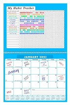 2023 Monthly Desktop/Wall Calendar/Planner - Habit Tracker - (Edition #07) - £10.31 GBP