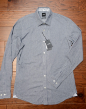 HUGO BOSS Homme Lukas Extensible Coupe Standard Coton / Poly Gris Sport ... - $59.39