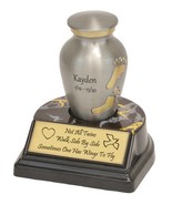 One Twin Footprints Brass Urn - $81.99 CAD