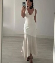 ZARA BNWT 2024. ECRU WHITE CONTRAST SLIP DRESS STRAPS. 0264/068 - $67.23