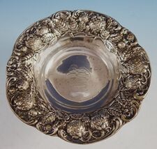 Strawberry by Mauser Sterling Silver Candy Dish #346 6 1/2&quot; Diameter (#2... - €264,20 EUR