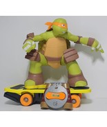 Teenage Mutant Ninja Turtles Remote Control Skateboard R/C Jakks Mikey W... - £46.73 GBP