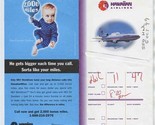 Hawaiian Airlines Ticket Jacket Boarding Pass American Airlines Ticket 1999 - £14.74 GBP