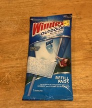 Windex Outdoor Refill Cleaning Pads Streak Free Shine 2 Cleaning Pads Sealed - $25.73