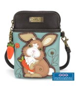 BUNNY RABBIT CELLPHONE CROSSBODY PURSE BLUE - €33,83 EUR