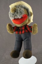 16&quot; Plush Toy Character Hee Haw Nashville Shotgun Red With Autographed Straw Hat - £19.72 GBP