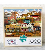 Charles Wysocki Pete&#39;s Gambling Hall 1000 Piece Jigsaw Puzzle Buffalo Ga... - $348.12 MXN