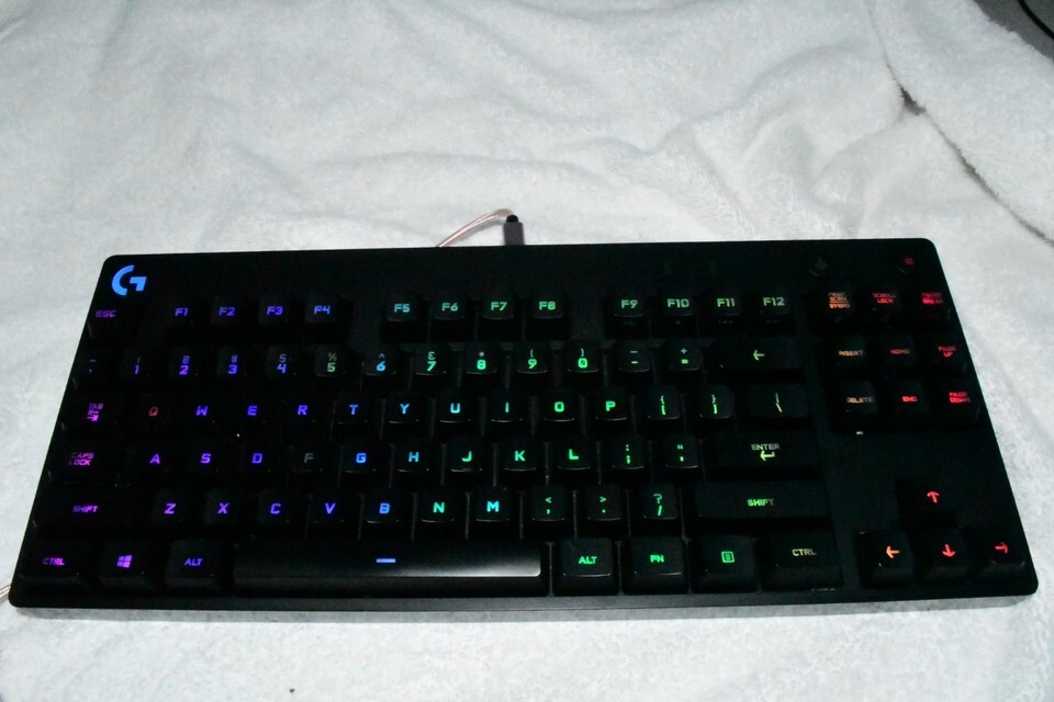 Logitech G PRO Mechanical Gaming Keyboard -W CABLE TESTED W4BA - $39.60