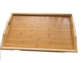 Home Basics Bamboo Bed Tray with Folding Legs Bed Tray Durable - £18.53 GBP