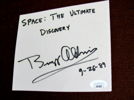 BUZZ ALDRIN &quot; SPACE: THE ULTIMATE DISCOVERY &quot; APOLLO 11 SIGNED AUTO VTG ... - £464.40 GBP