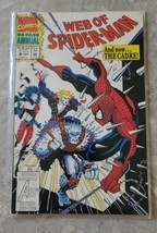 Marvel #9  1993, Web Of Spider-Man and Now The Cadre, Very Good - $10.40