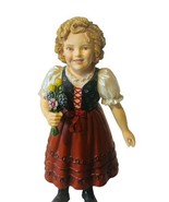 Shirley Temple Danbury Mint Calendar Figurine Gift Vtg May Heidi Flowers... - £30.97 GBP