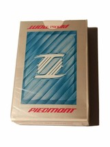 Piedmont Airline Playing Cards Vintage Bridge Size SEALED NEW - Made in U.S.A - £3.14 GBP