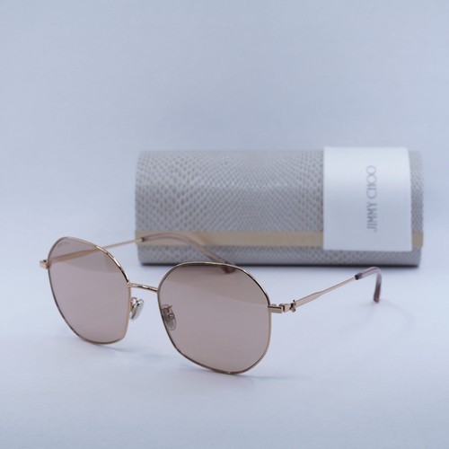 JIMMY CHOO ASTRA/F/SK DDB 2S Gold/Pink Silver Mirror 58-17-145 Sunglasse... - £103.28 GBP