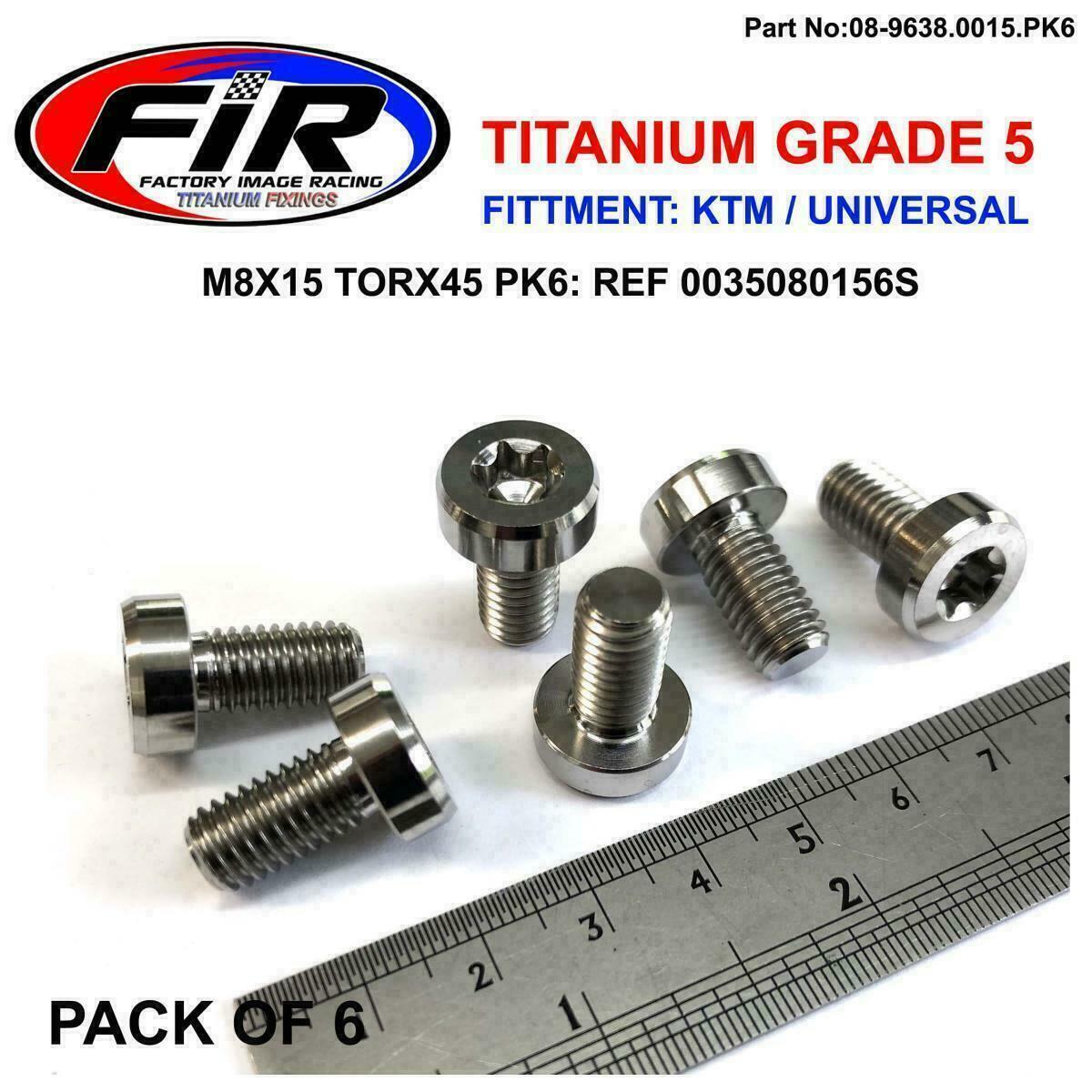 Primary image for FIR Titanium Upper Engine Mount Kit KTM SXF250 SXF350 SXF450 2019 - 2022