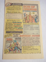 1975 Color Ad Simon &amp; Schuster Marvel Bicentennial Calendar, Son of Orig... - $7.99