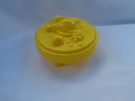 Fisher Price Little People Yellow Castle Round Food Table  - $1.92