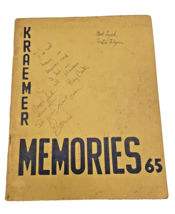 Yearbook Placentia California CA Kraemer Memories Intermediate School Book 1965 - £25.52 GBP