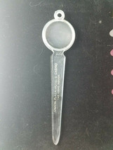 Vintage Union Plaza Hotel &amp; Casino Las Vegas NV Letter Opener Magnifying Glass - £9.83 GBP