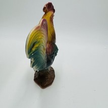 Vintage 1950s MADDUX Rooster California Pottery Painted Figurine - $64.35