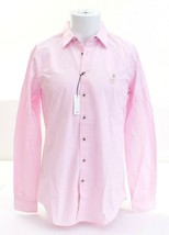 Pink Thomas Pink CW Phillip Plain Long Sleeve Button Front Shirt Men&#39;s NWT - £131.72 GBP
