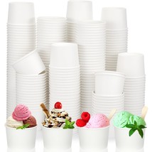 300 Pcs 8 Oz Ice Cream Cups Disposable Halloween Ice Cream Bowls Ice Cream Paper - $67.99