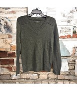 Vintage Banana Republic Moss Army Green Sweater Women’s Size Small 93% Wool - $38.20 CAD