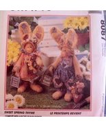 McCalls Crafts 8087 Sweet Spring Thyme Bunny Rabbits - $4.90