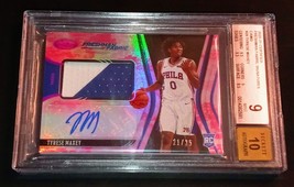 Authenticity Guarantee 
Tyrese Maxey Rookie RC Auto /Patch RPA /25 Certified ... - £1,582.72 GBP