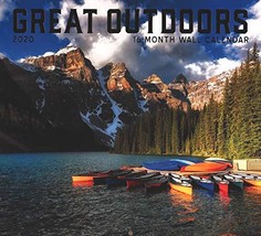 2020 Great Outdoors Full-Size Wall Calendar, 16-Month - $5.99