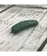 Vintage Heinz Brand Pickle Pin Pinback Advertising Promo Collectible Foodie - $9.89