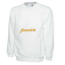 Fenwick Fishing Men&#39;s White Sweatshirt - £24.74 GBP