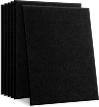 The Vancore 6 Pack Acoustic Panels 16&quot; X 12&quot; X 0.4&quot; Sound Proof Padding,, Black. - £24.68 GBP