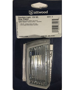 NEW Attwood 6314-3-Marine Courtesy Light 12V Gray-NEW-SHIPS SAME BUSINES... - $34.53