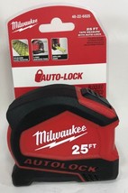 Milwaukee - 48-22-6825 - 25&#39; Compact Auto Lock Tape Measure - £39.32 GBP
