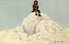 Un Polar Star-Eskimo En Indigènes Costume Sur Grand Velours De Glace SNO... - $10.95