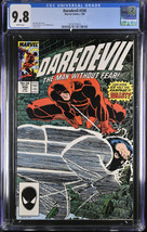 DAREDEVIL #257 CGC 9.8 comic book Punisher marvel--4376335025 - £107.85 GBP