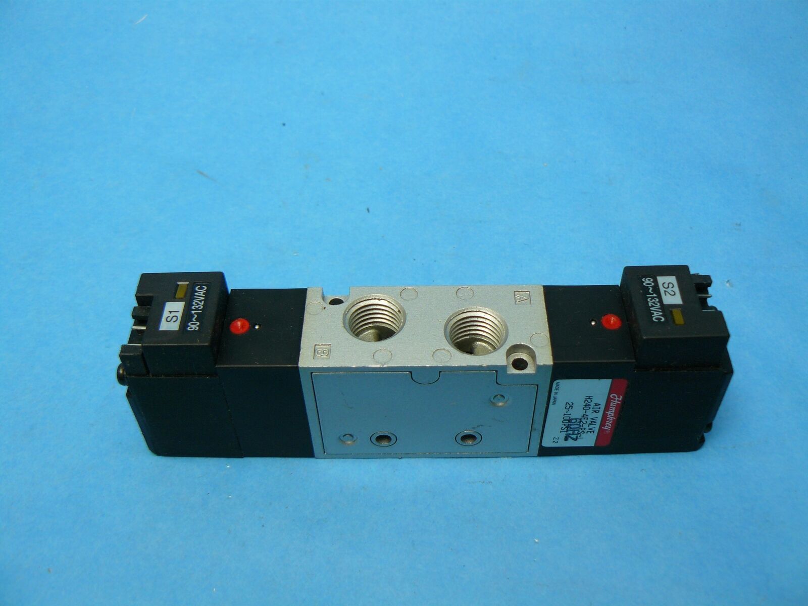 Humphrey H240-4E2-PSL-120VAC Double Solenoid 5/2 Valve 1/4&quot; NPT 120 VAC - $49.99