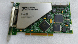 National Instruments NI PCI 6036E 16 Bit Multifunction I/O DAQ Card  - £116.29 GBP