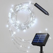 Solar Fairy Lights Outdoor White, Multi Strand 180 Leds Watering Can String Ligh - £18.95 GBP