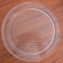 12 1/2&quot; GE Microwave Glass Turntable Plate / Tray WB49X10139 Used Clean - $48.99