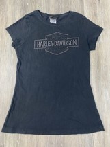 Harley-Davidson Women’s short sleeve T-shirt size Small Tilley HD Logo - £11.04 GBP