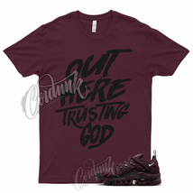 TG T Shirt to Air VaporMax Plus Burgundy Maroon Bordeaux Cherrywood Red WMNS 1 - £18.54 GBP+