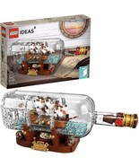 LEGO Ideas Model Ship In A Bottle Expert Building Kit 92177 NEW! Retired - $128.69
